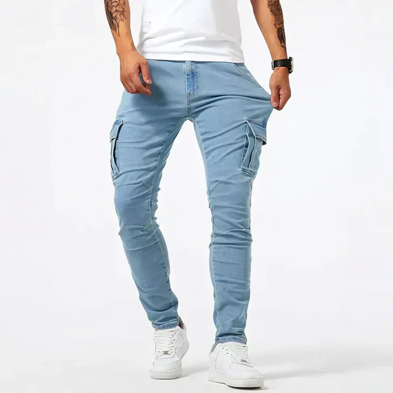 Blake | Cargo Denim Jeans