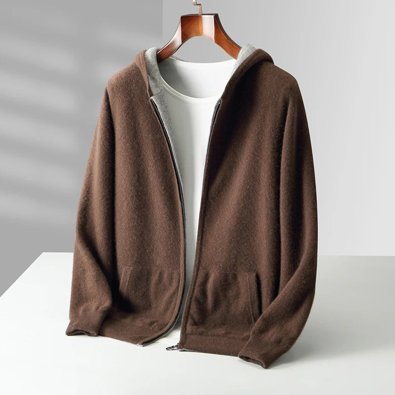 Roma | Reversible Cashmere Hoodie