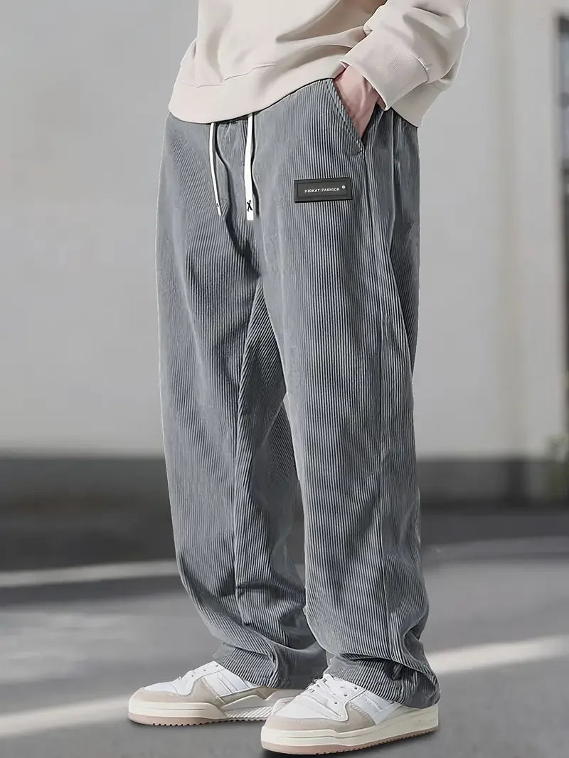 Caruso | Men’s Corduroy Cargo Pants