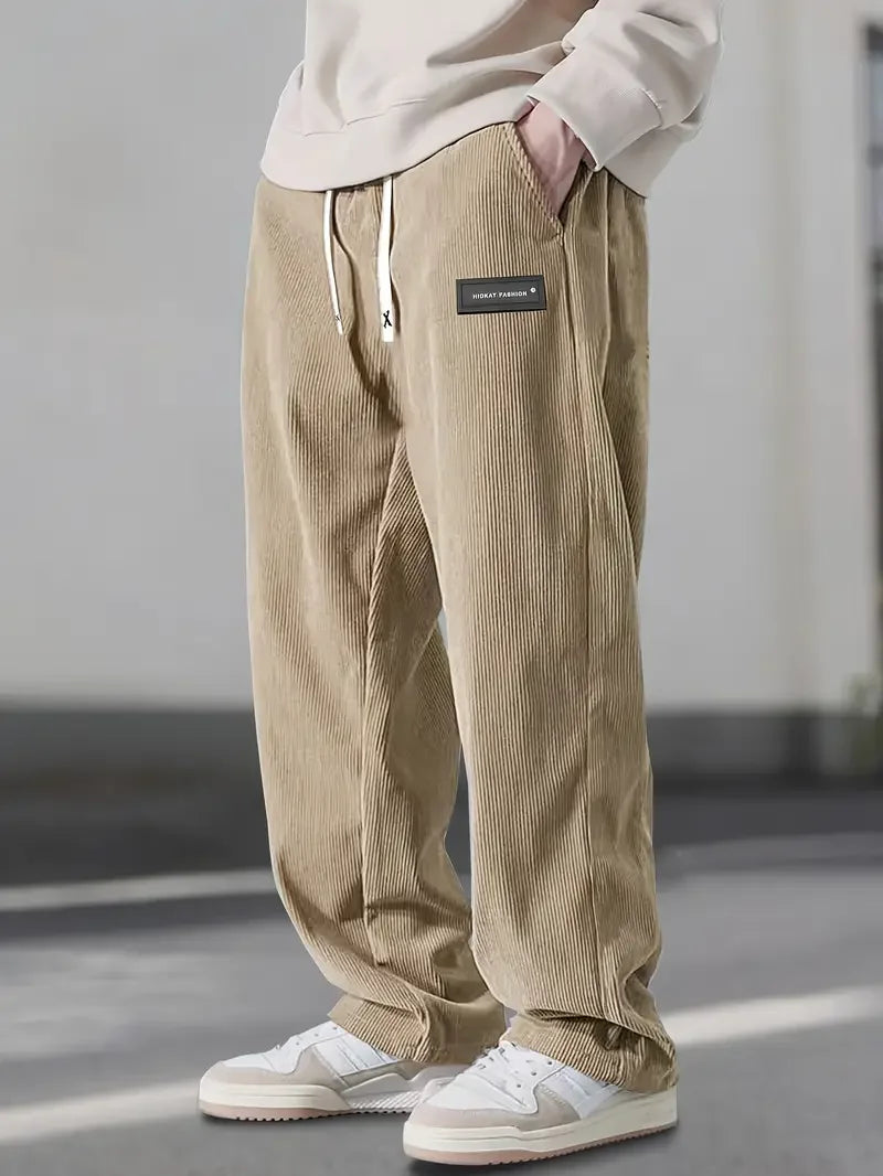 Caruso | Men’s Corduroy Cargo Pants