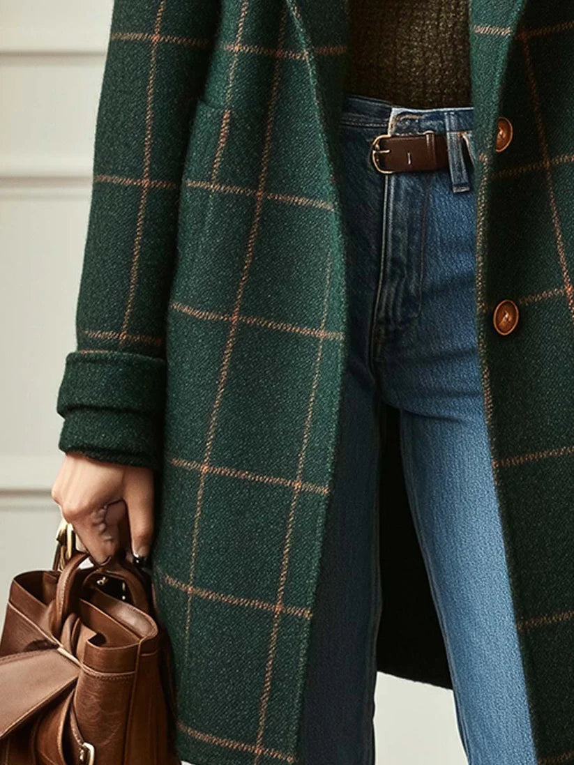 Serena | CHECKERED COAT
