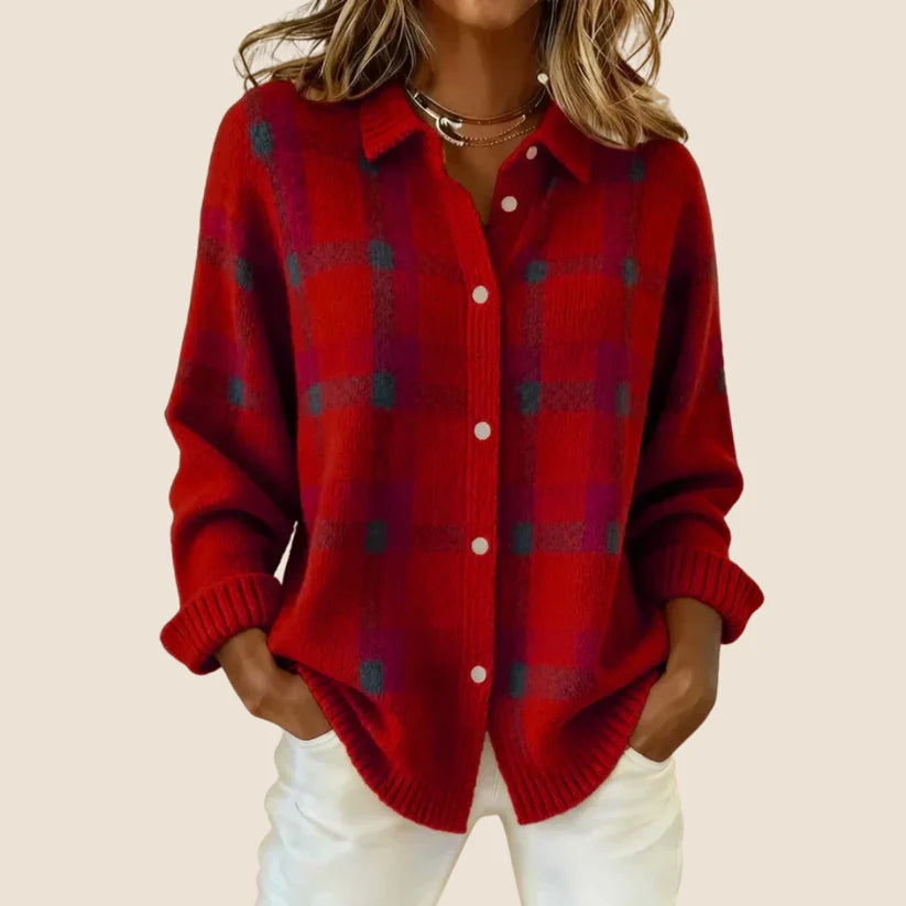 Paloma | RETRO CHECK SWEATER