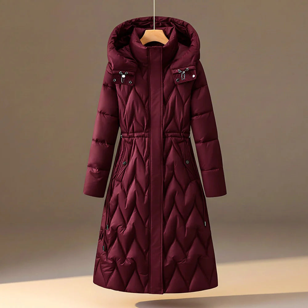 Eva | Quilted Hooded Coat