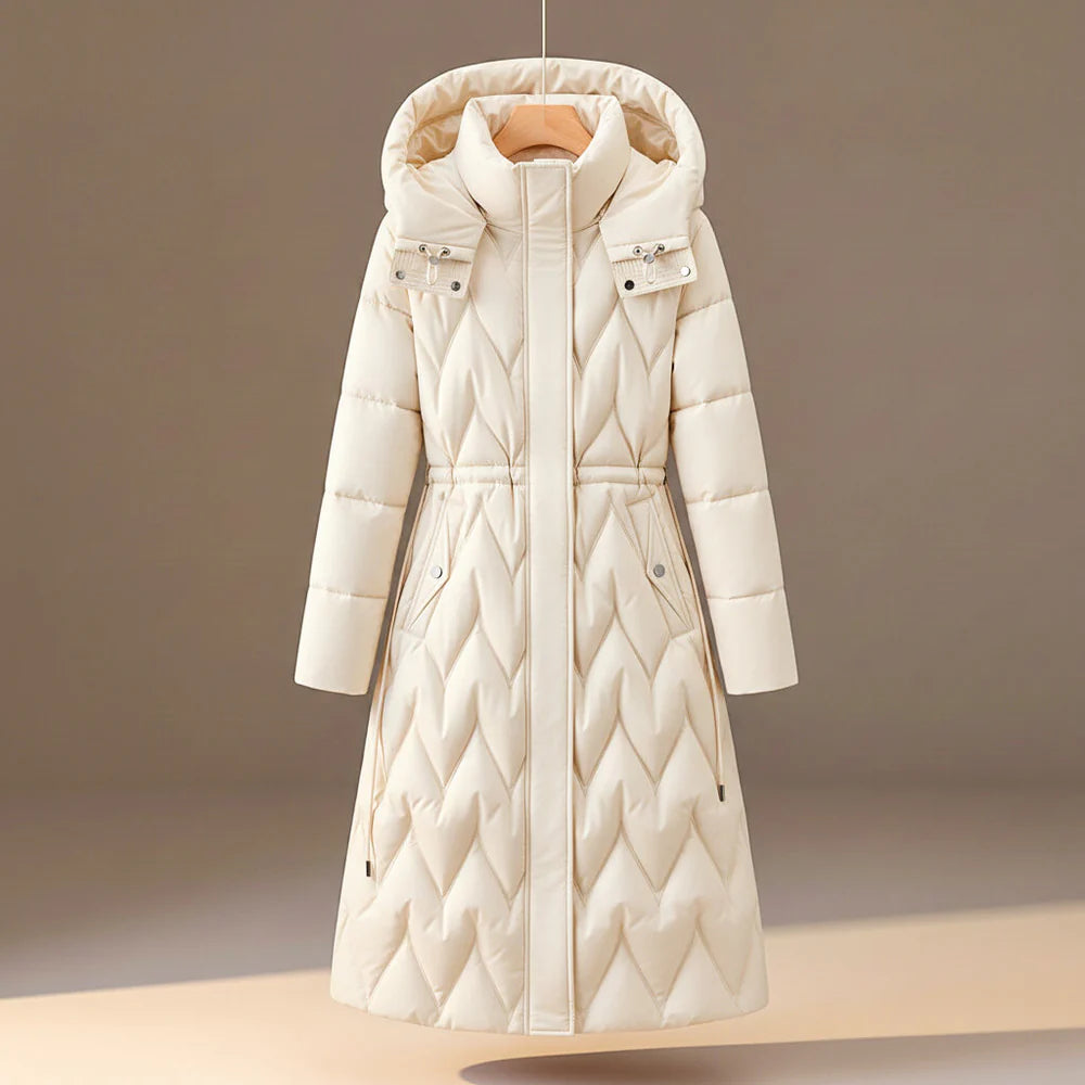 Eva | Quilted Hooded Coat