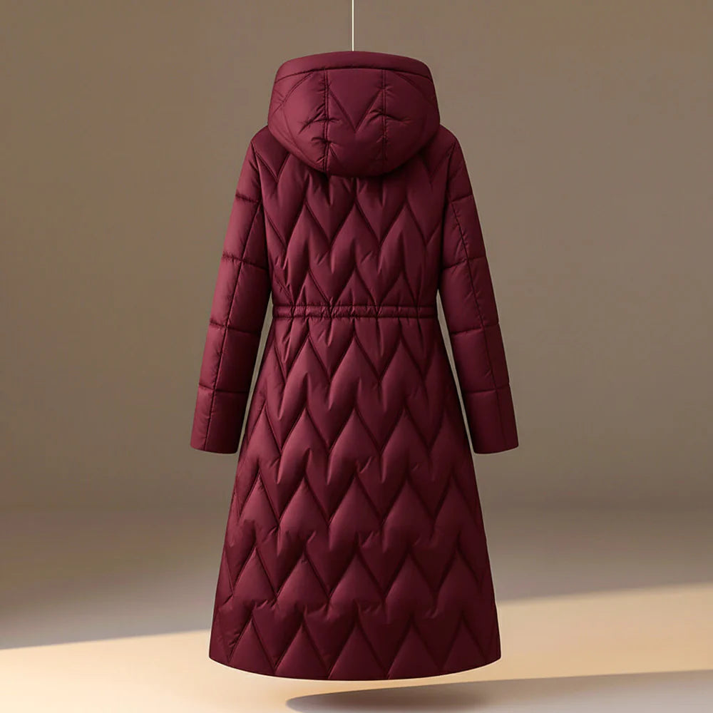 Eva | Quilted Hooded Coat
