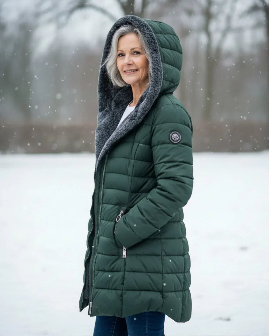 Alina | Quilted Winter Jacket