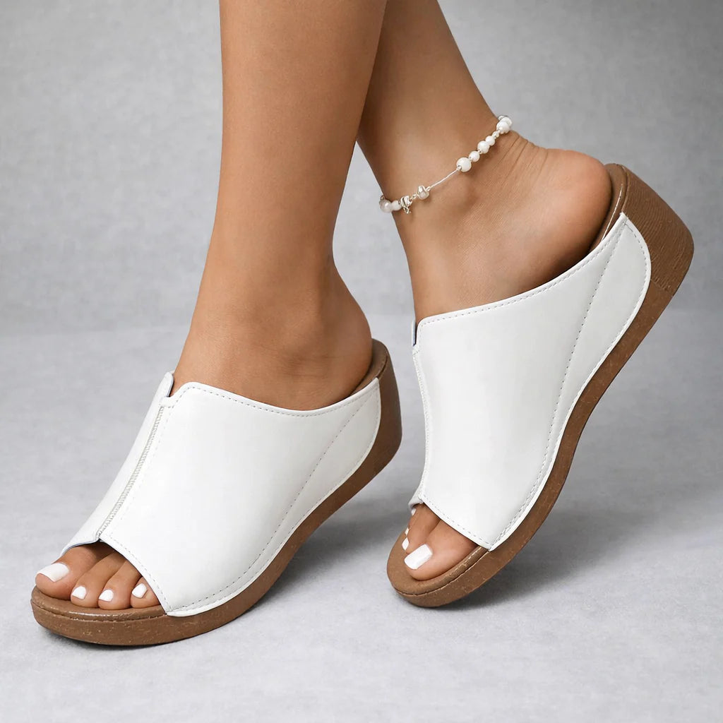 Camilla | Leather Platforms