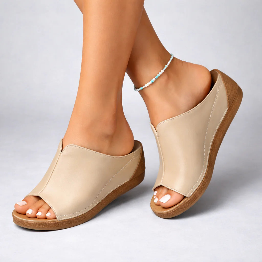 Camilla | Leather Platforms