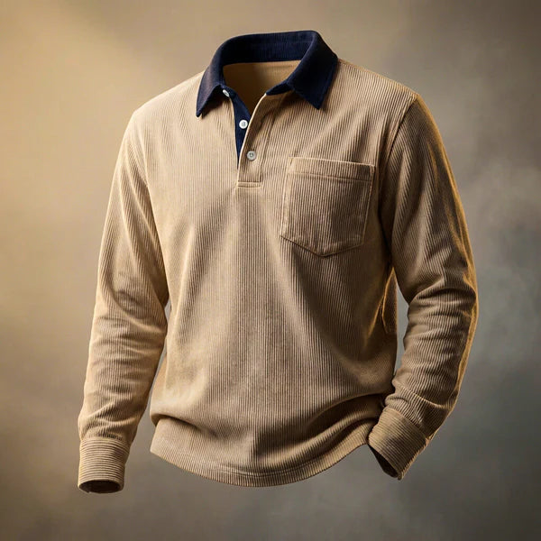 Harry Refined Corduroy Polo