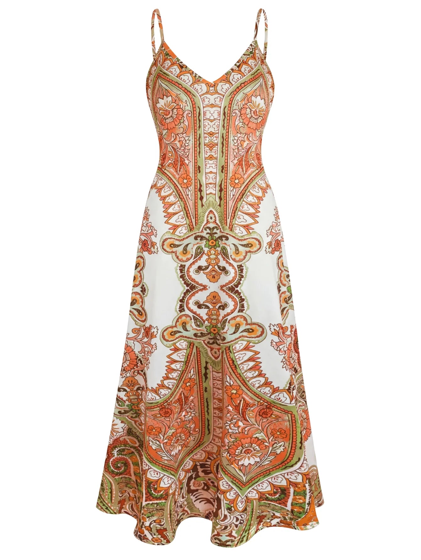 Carly Boho Floral Maxi Dress