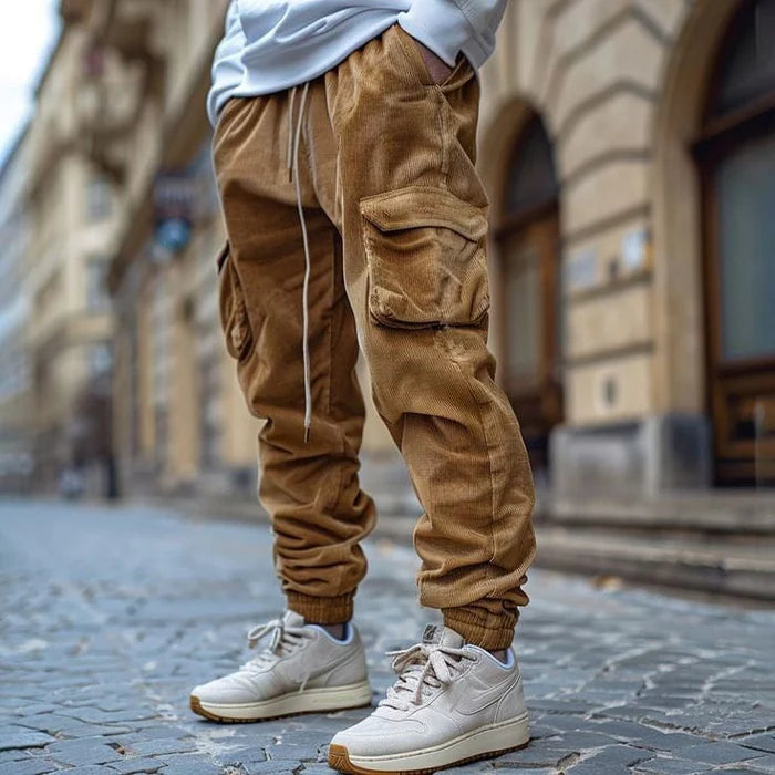 Brandon Relaxed Corduroy Joggers