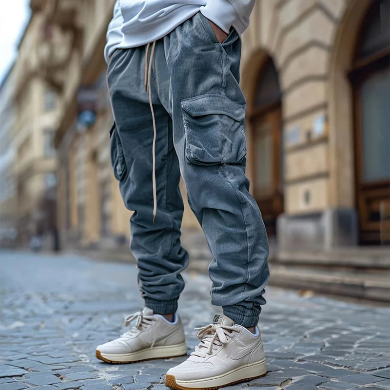 Brandon Relaxed Corduroy Joggers