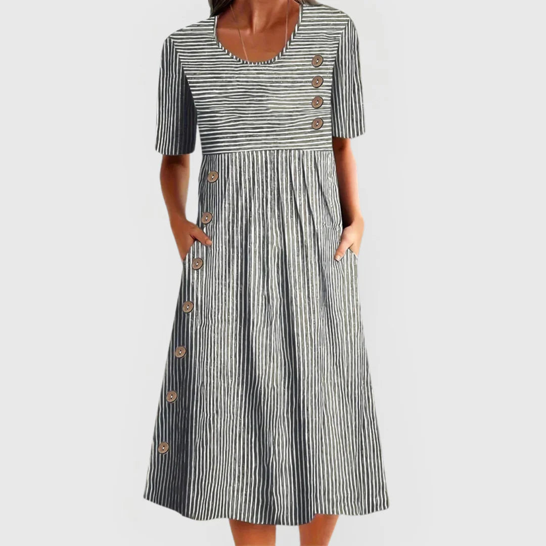 Zamma Breathable Comfort Midi Dress