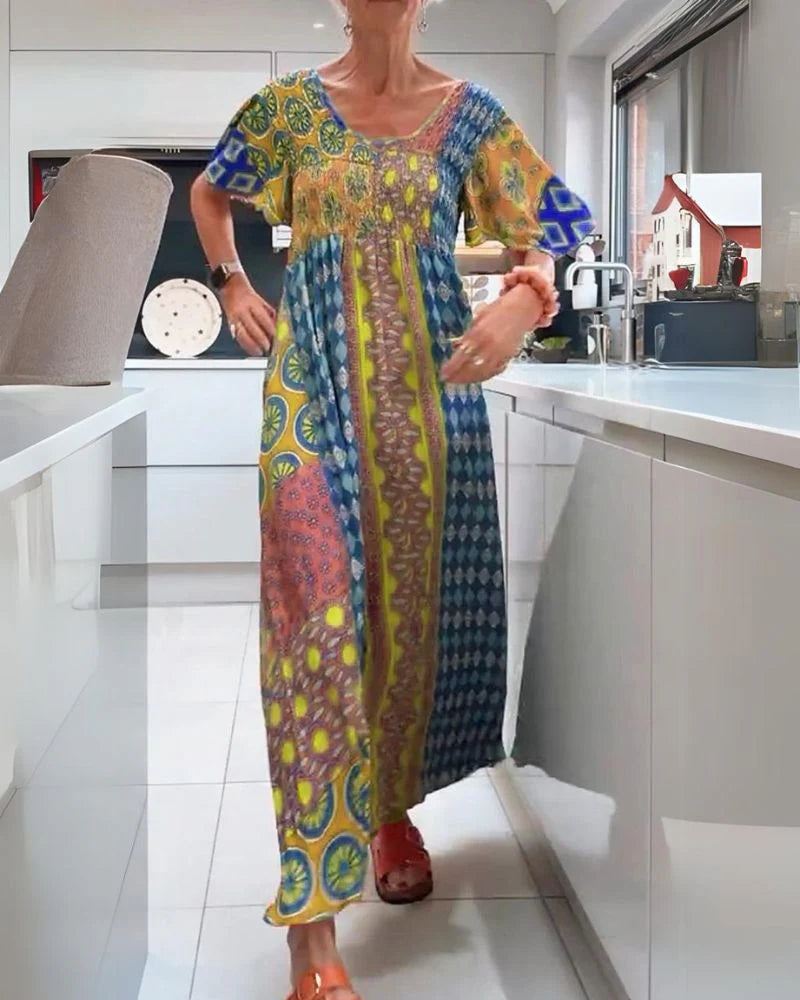 Cornelia Colorful Bohemian Dress