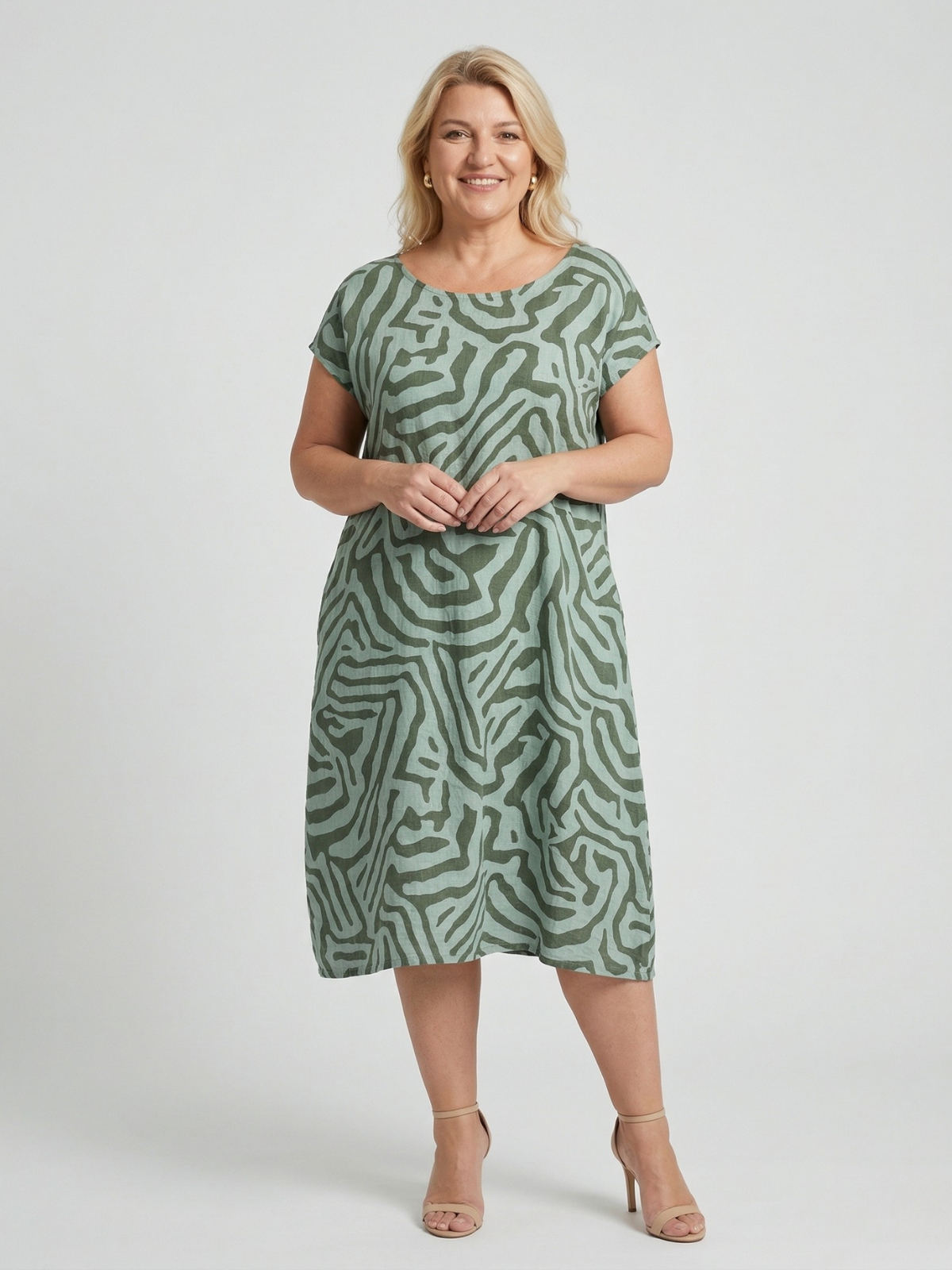 Sophia Round Neck Summer Dress