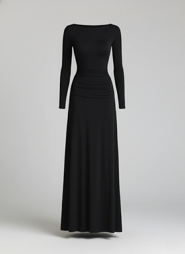 Bethany | Sculpted Flow Maxi Dress