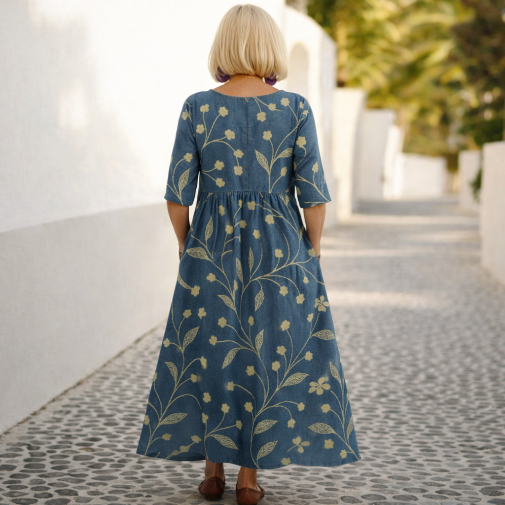 Cora | Midi Dress - Effortless Comfort