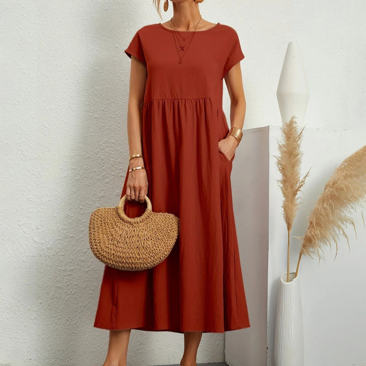 CATHERINE | ELEGANT ESSENTIAL DRESS