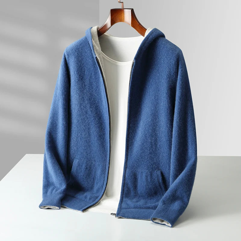 Roma | Reversible Cashmere Hoodie