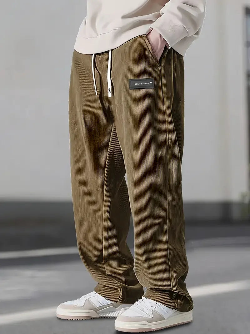 Caruso | Men’s Corduroy Cargo Pants