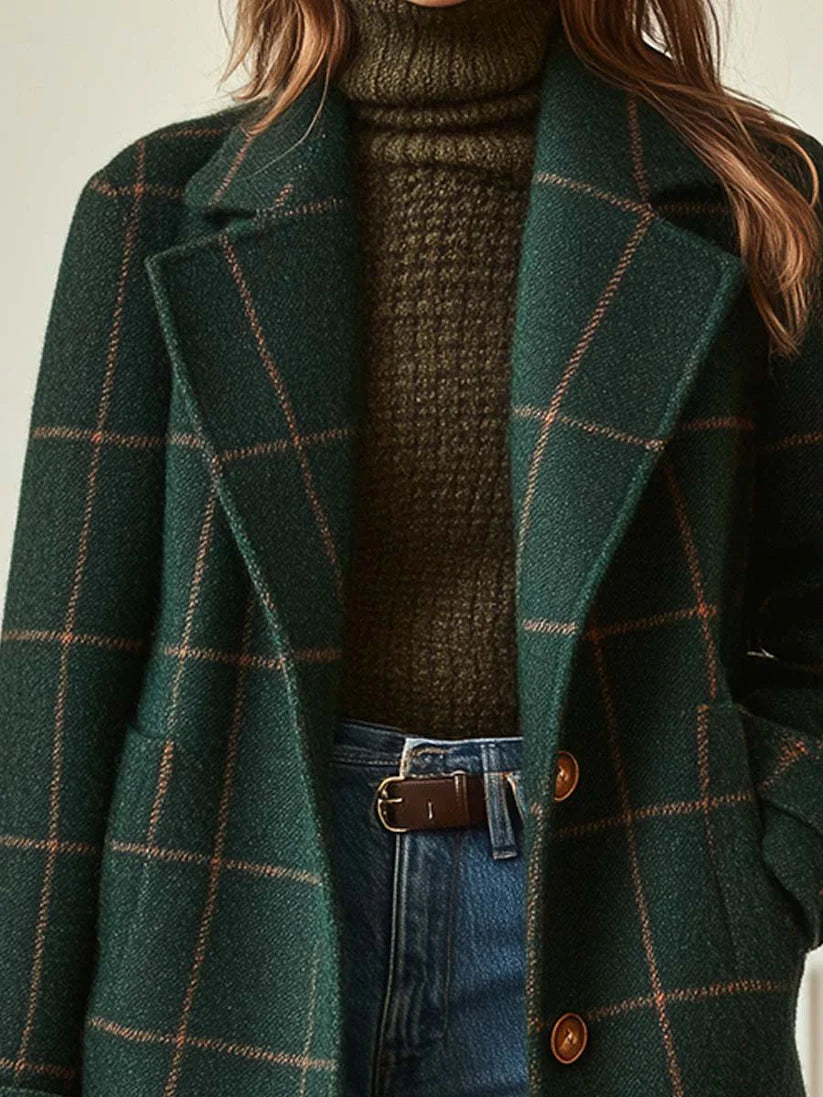 Serena | CHECKERED COAT
