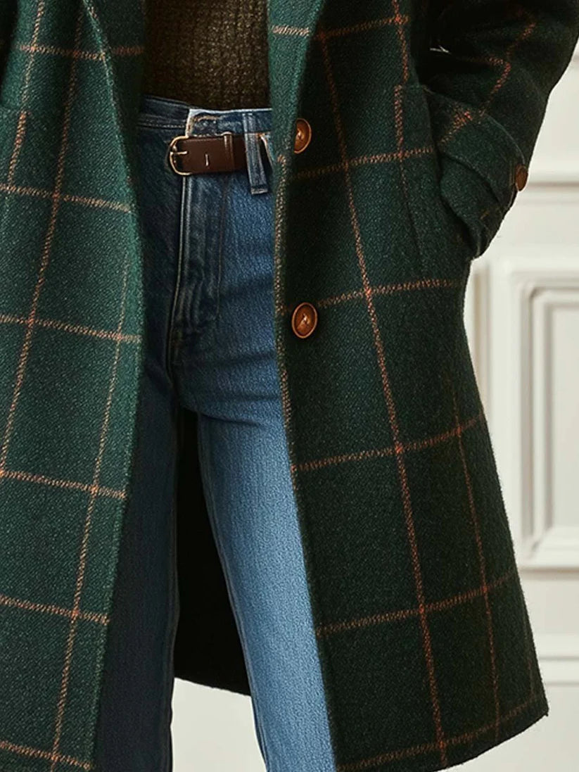 Serena | CHECKERED COAT