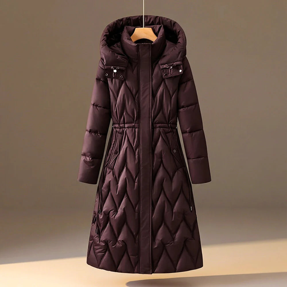 Eva | Quilted Hooded Coat