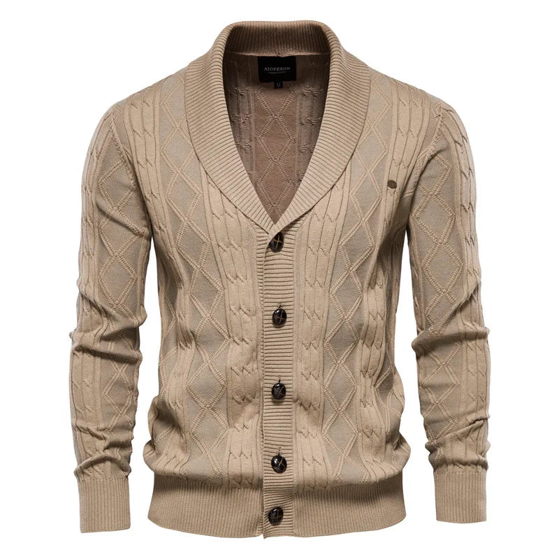 Mercer | Tailored Cable Cardigan