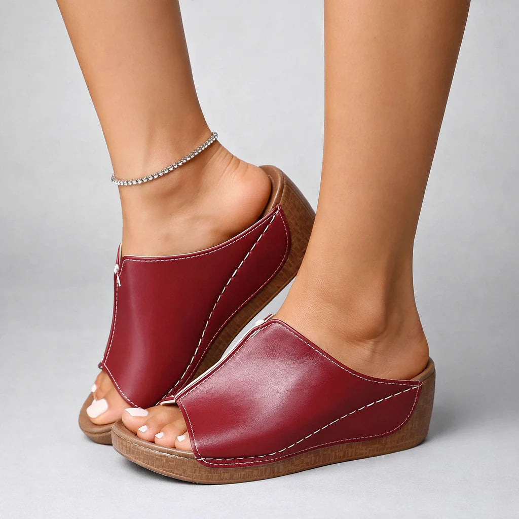 Camilla | Leather Platforms