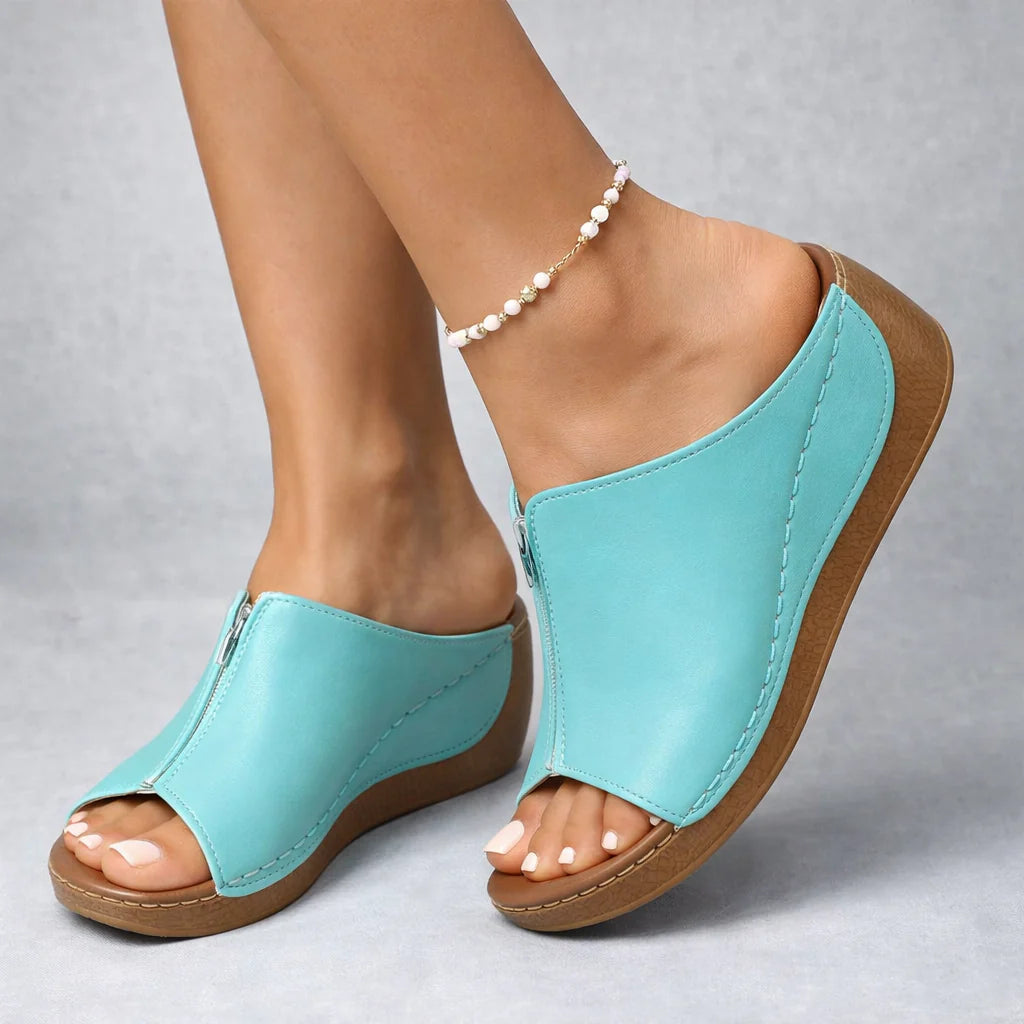 Camilla | Leather Platforms