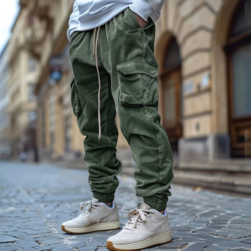 Brandon Relaxed Corduroy Joggers