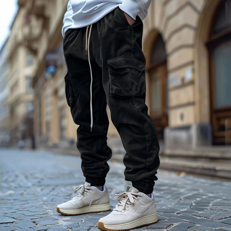 Brandon Relaxed Corduroy Joggers