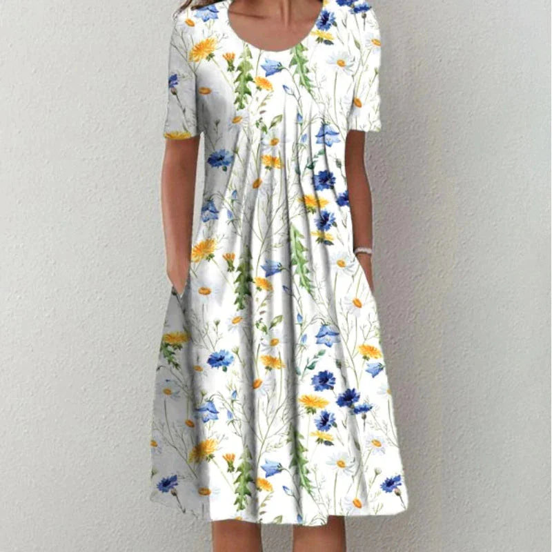 Eden Cotton Tummy Coverage Dress