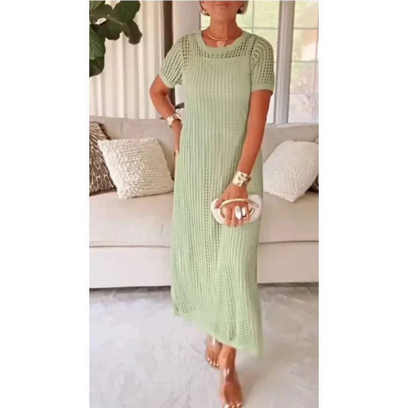 Cecilia Cut-Out Long Maxi Dress + Free Inner Dress