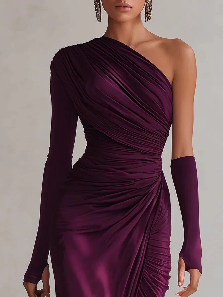 Eleonor Elegant Maxi Dress + Sleeve