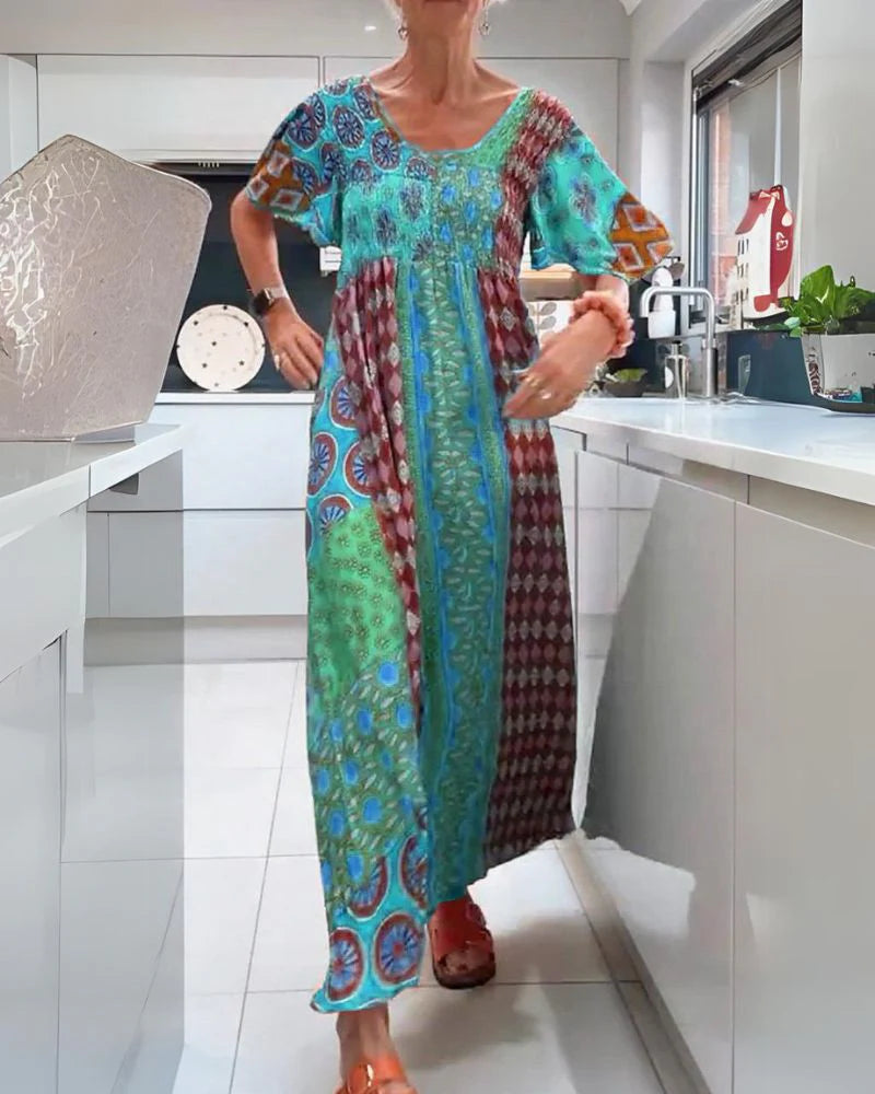 Cornelia Colorful Bohemian Dress