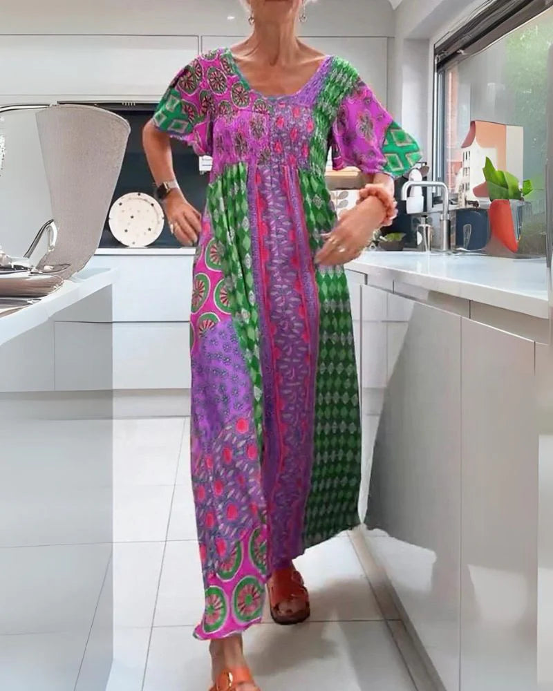 Cornelia Colorful Bohemian Dress