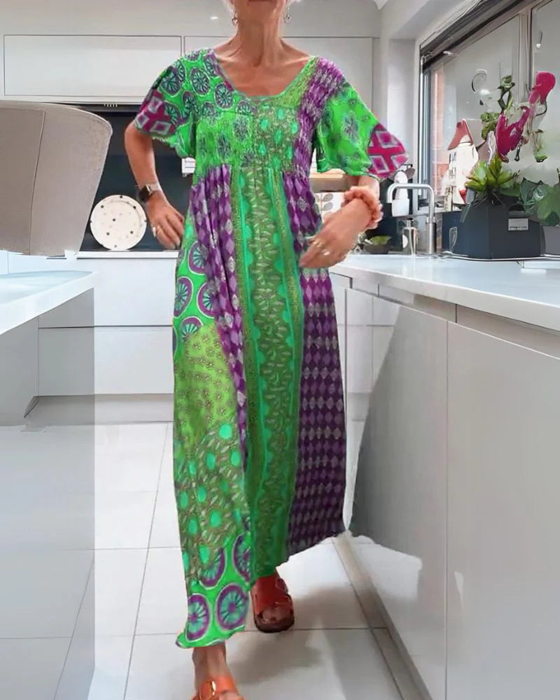 Cornelia Colorful Bohemian Dress