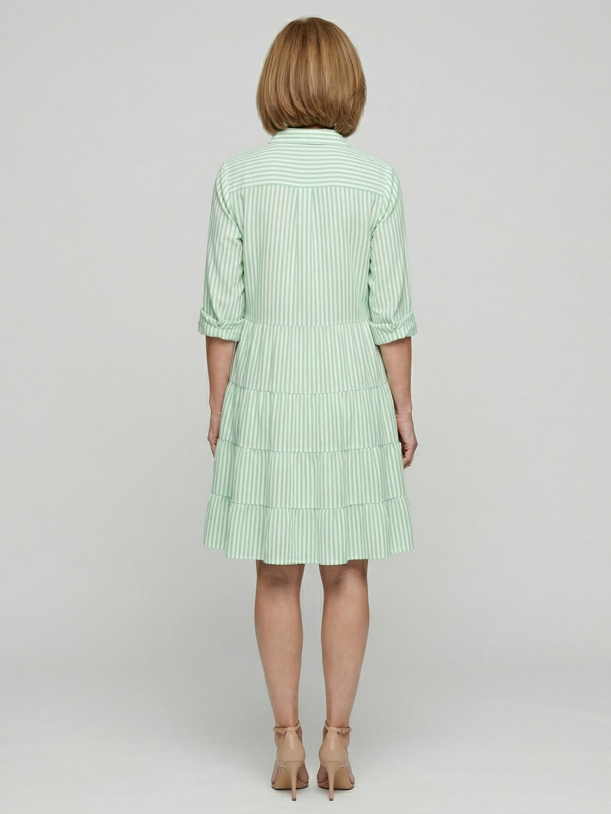 Violet Breezy Striped Dress