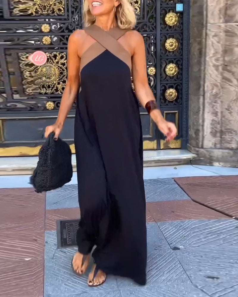 Serena™ Cross Neck Dress