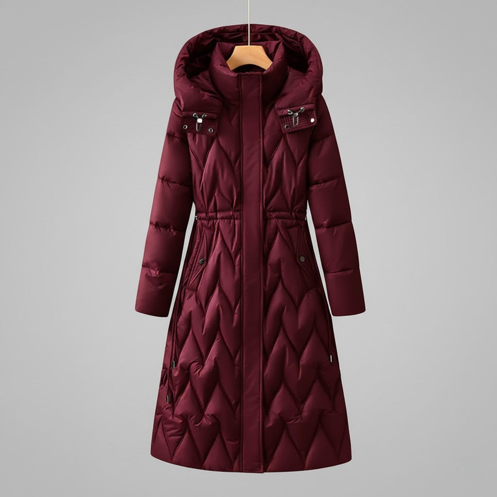 Eva | Quilted Hooded Coat