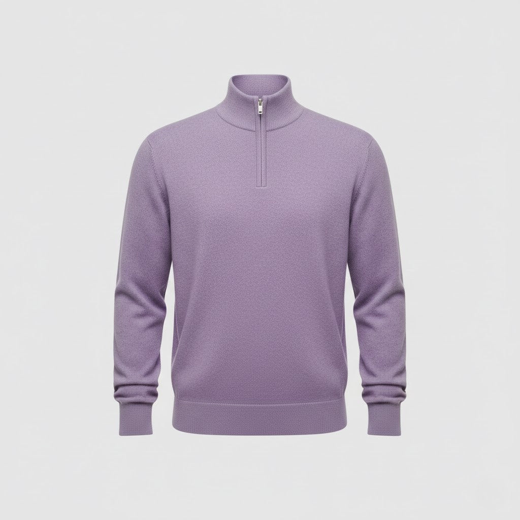 Ethan | Classic Quarter-Zip Everyday Sweater