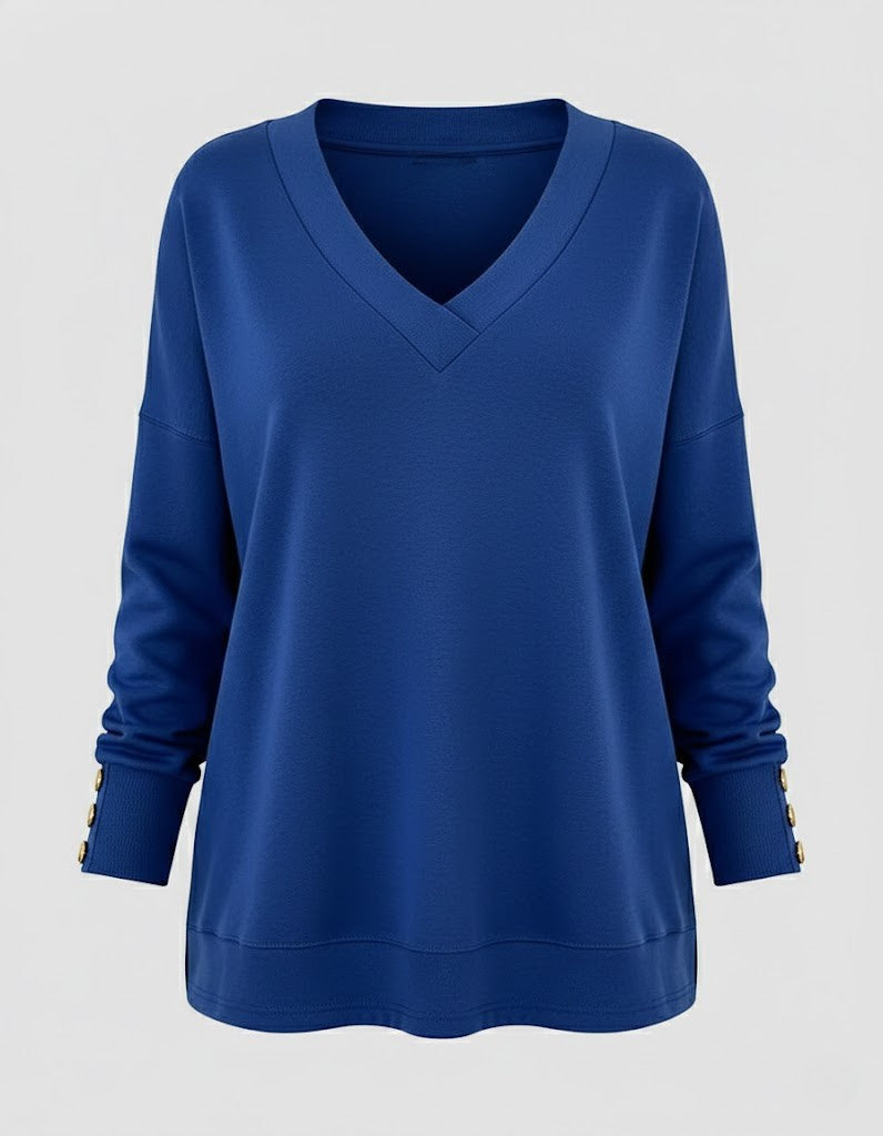 Rubi | Polished Everyday V-Neck Top