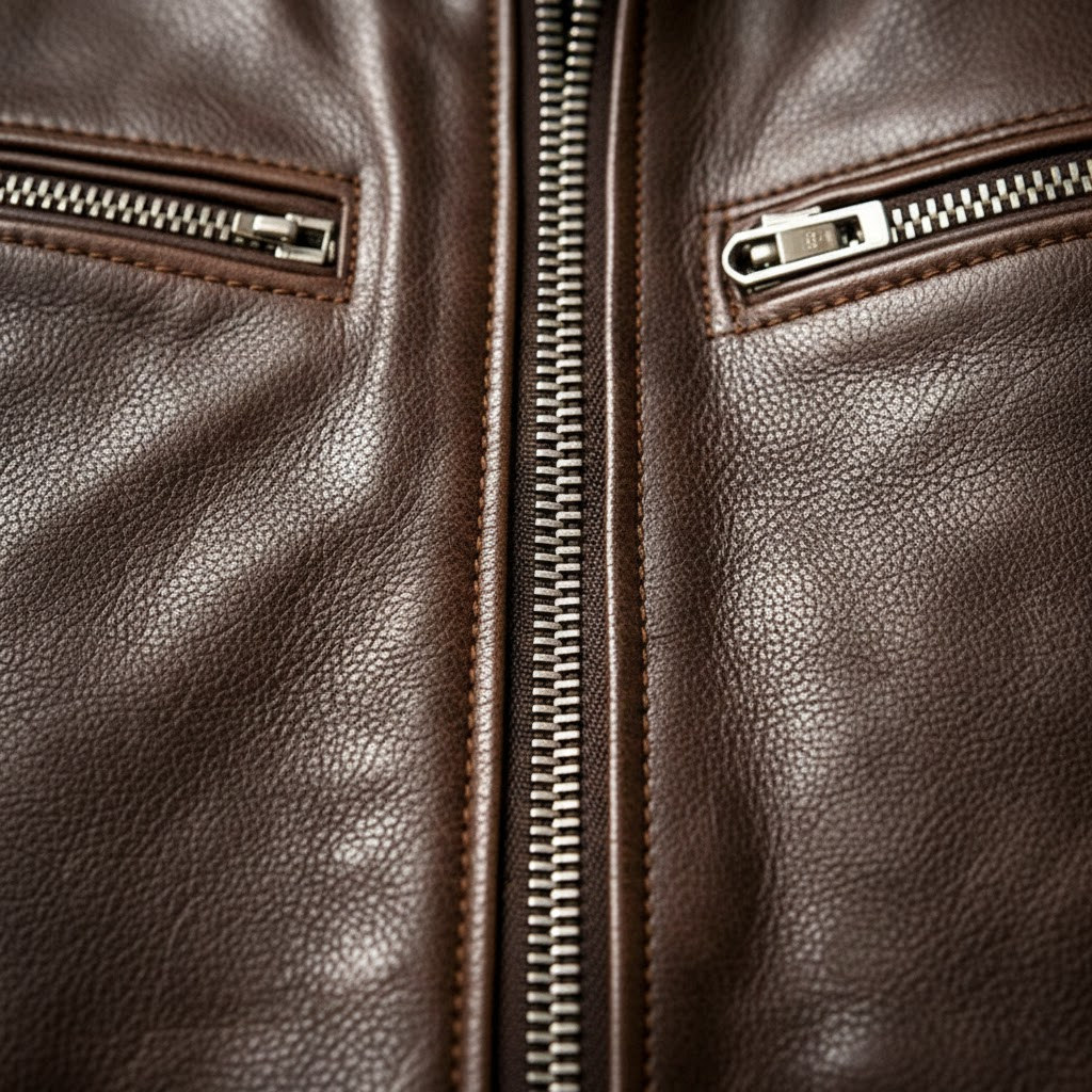 Enzo | Classic Moto Leather Jacket