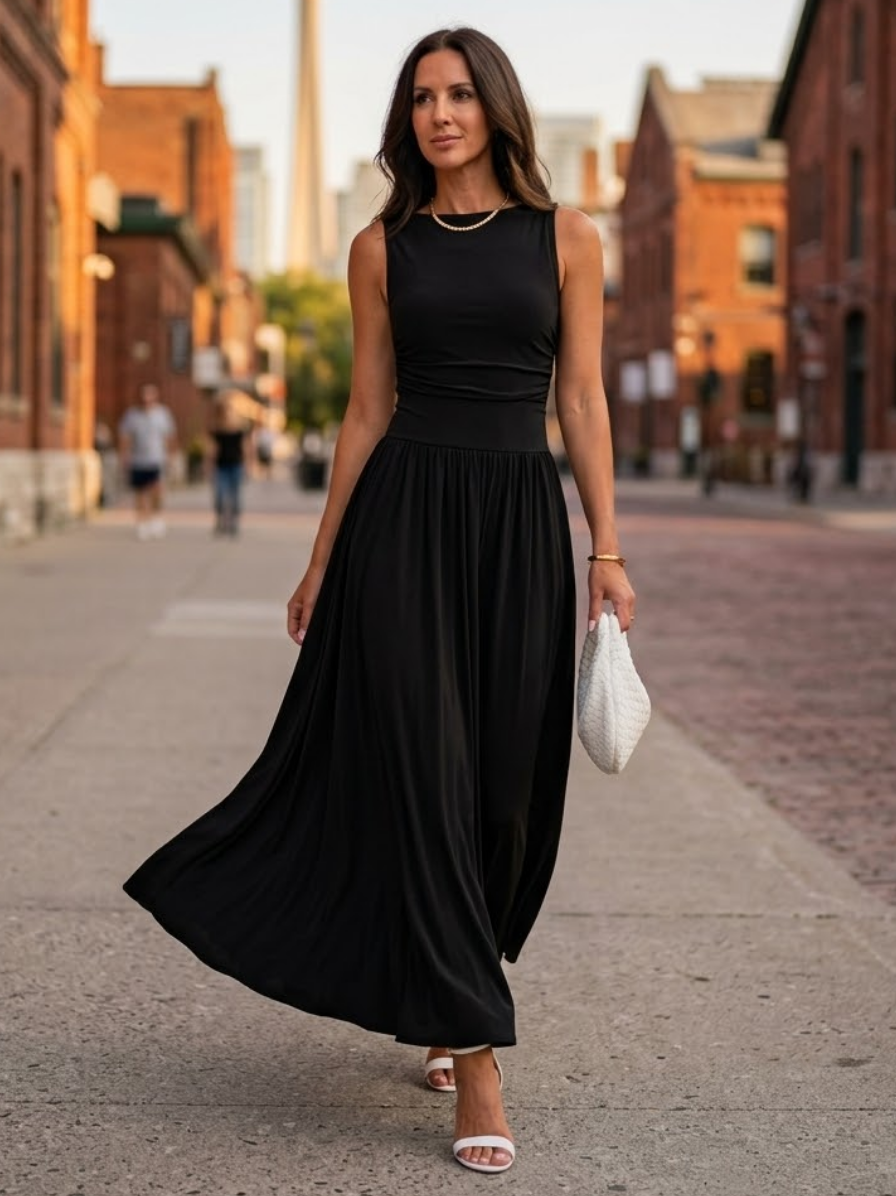 Reese Timeless Sleeveless Maxi Dress