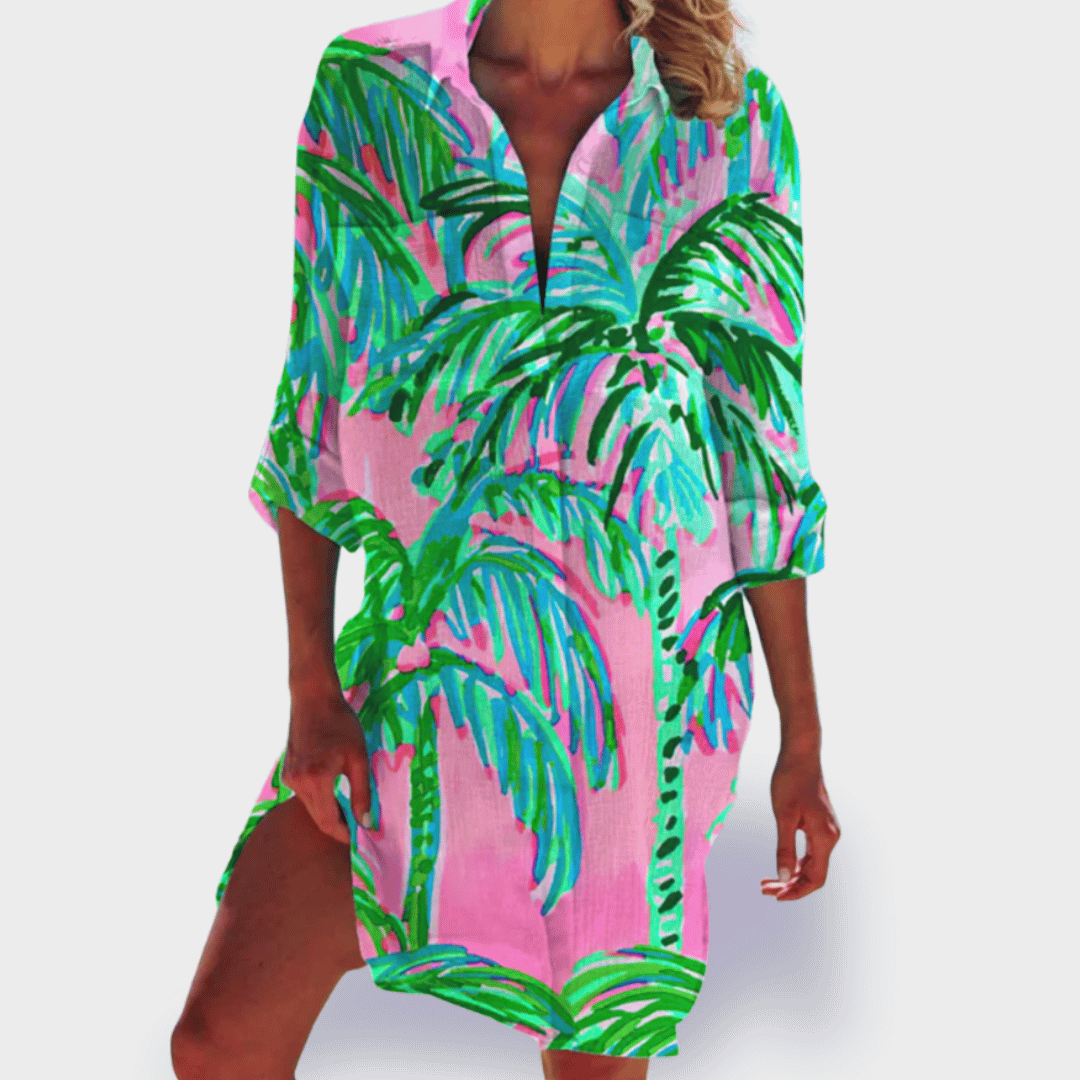 BRIGITTE | COLOURFUL AND LIGHTWEIGHT SUMMER DRESS