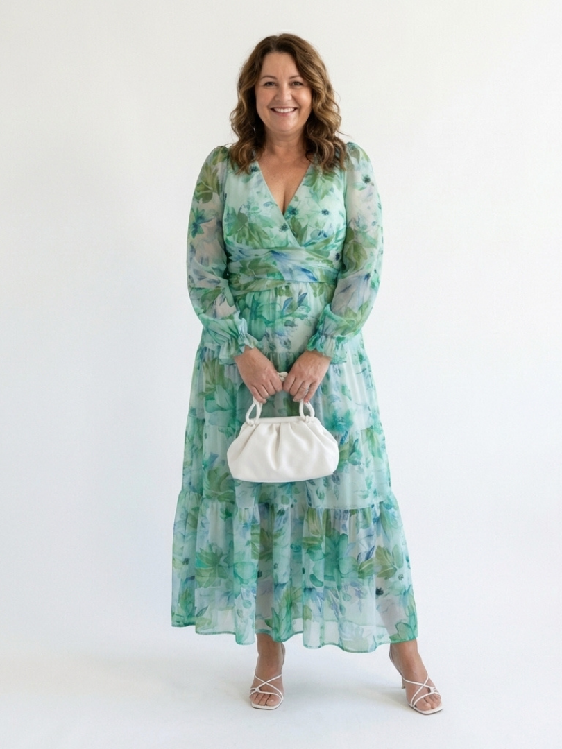 Althea | Long Sleeve Floral Maxi Dress Althea | Long Sleeve Floral Maxi Dress